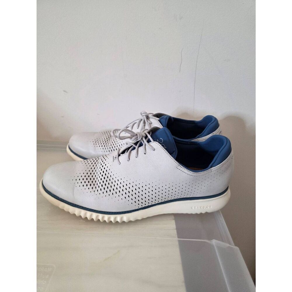 Cole Haan Men's 2.ZERØGRAND Laser Wingtip Oxfords Size 13M $300